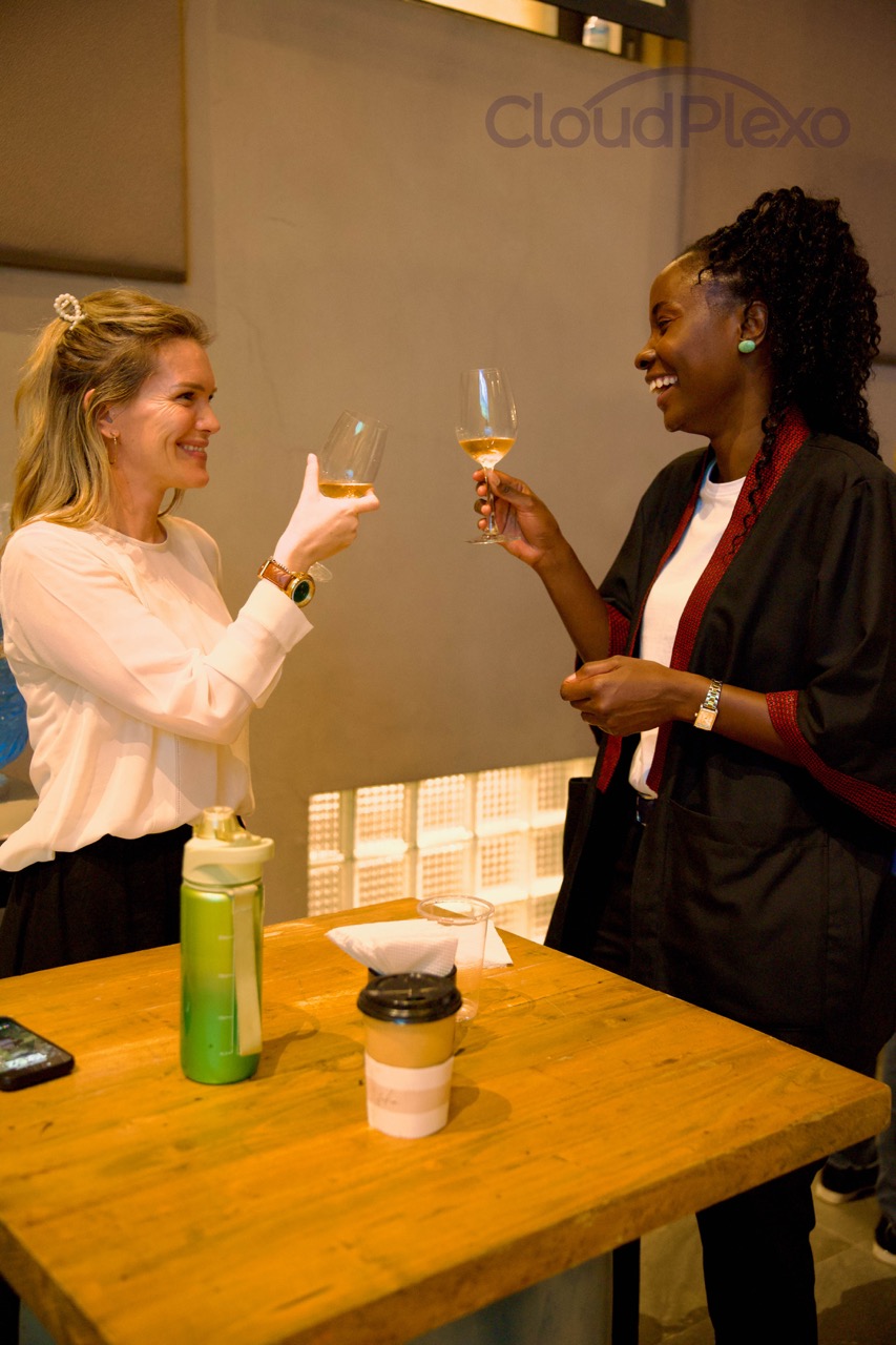 Partner networking toast